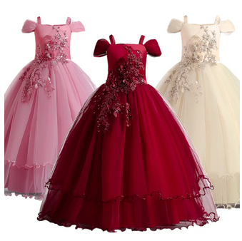 Girs Party Princess Dress